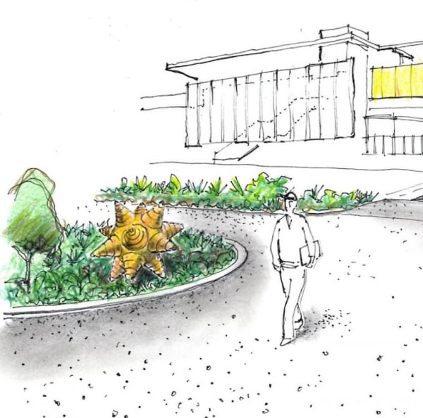 Croydon Station in full 'Bloom'