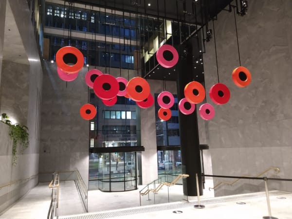In situ, Musical Spheres, 2020, Courtesy of Gallery Sally Dan-Cuthbert