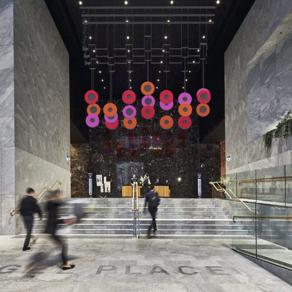 Render of artwork, Musical Spheres, 2020, Courtesy of Tilt Industrial Design