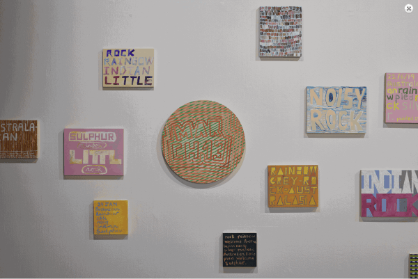 Fernando do Campo, 365 Daily Bird Lists (January 3rd 2019 – January 2nd 2020) 2019 – CAT Gallery installation view 2021 Photo: Rémi Chauvin