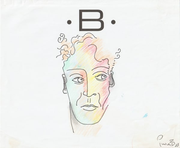 pen and pencil on paper 7 x 8.5 in.