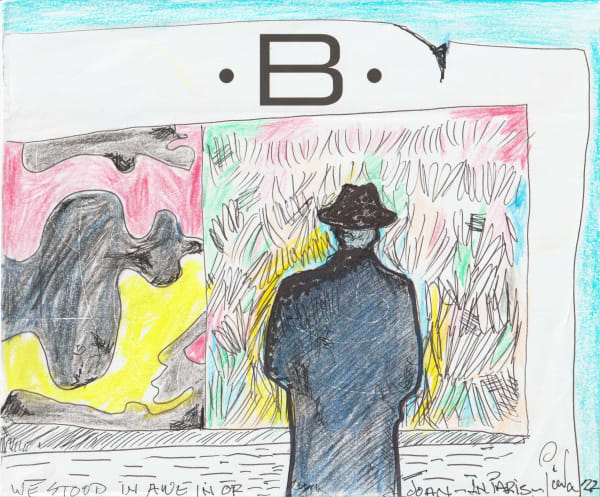 pen and pencil on paper 7 x 8.5 in.