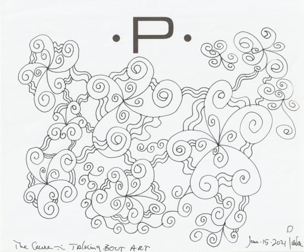 pen and pencil on paper 7 x 8.5 in.