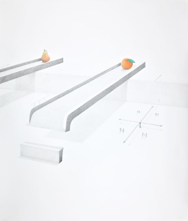 Massinissa Selmani, Une profondeur de ciel et de chemins #1, 2022