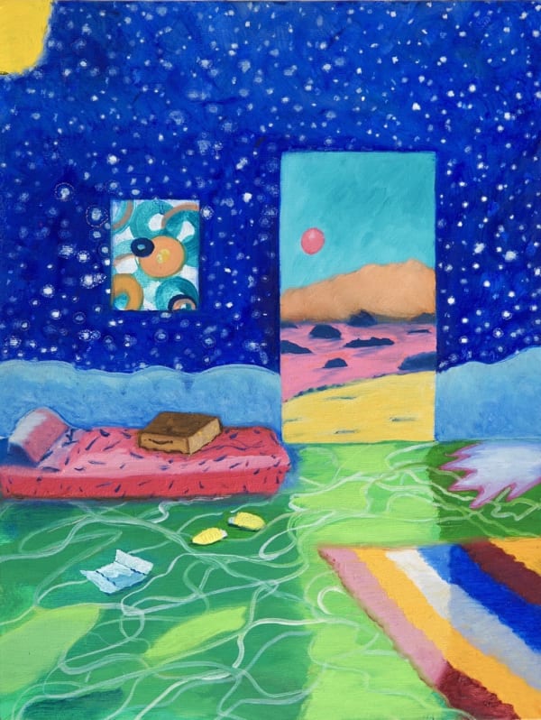 Fares Thabet, While my eyes go looking for flying saucers in the sky, 2023