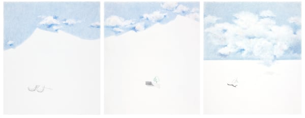 Massinissa Selmani, Ce qui précède (triptych), 2022