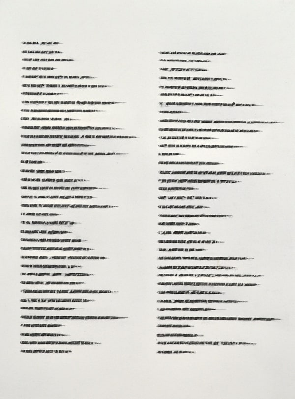Yazid Oulab, Textes Génériques No.III, 2018