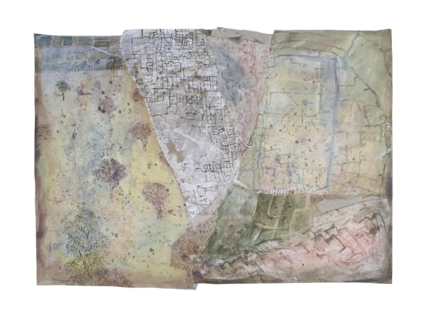 T. SHANAATHANAN Landscape VI, 2014 Mixed media on paper 56 x 76 cm 22 x 29 7/8 in