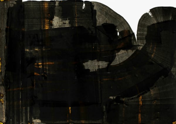 Kingsley Gunatillake In Between Iii 2018 Acrylic On Paper 73Cm X 101Cm