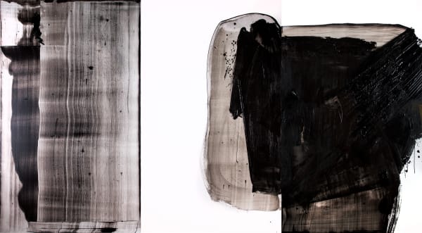 Kingsley Gunatillake In Between Xx 2018 Acrylic On Canvas 200Cm X 360Cm