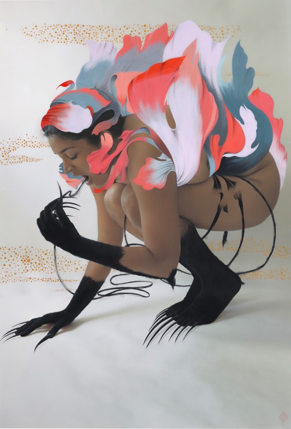 Rajni Perera 2016 A Scavenger First Mixed Media On Inkjet Print 91X61Cm