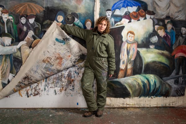 Dóra Benyó at The Wunderwall Antwerp