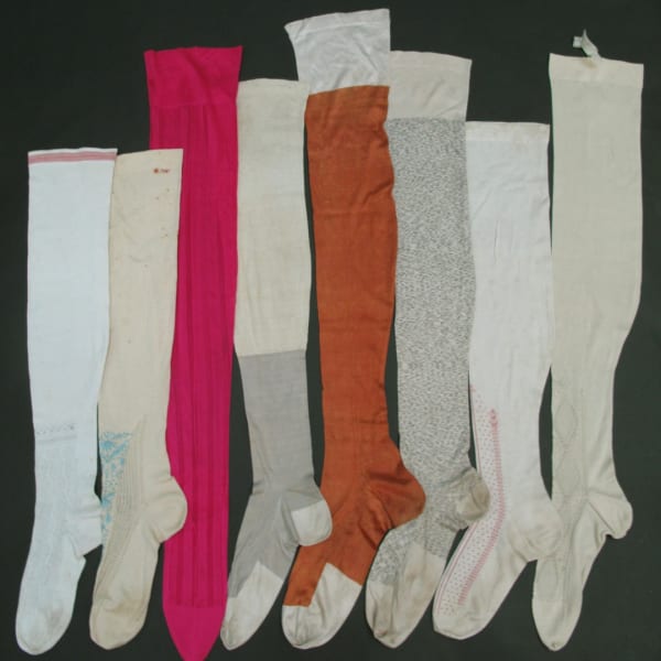 Selection of 19th century hose always held in stock