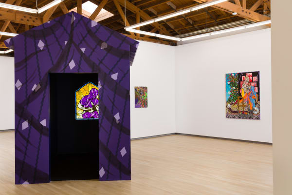 Amir H. Fallah. A Stranger In Your Home, Shulamit Nazarian, Los Angeles, 2017