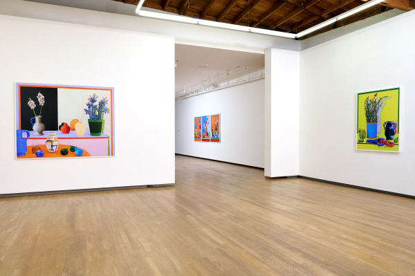 Orange Sunrise With Flowers, Fruit, and Vessels, Nazarian / Curcio, Los Angeles, CA, 2024.