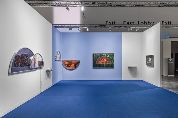 Installation view, Widline Cadet, Art Basel Miami Beach, Miami, 2025