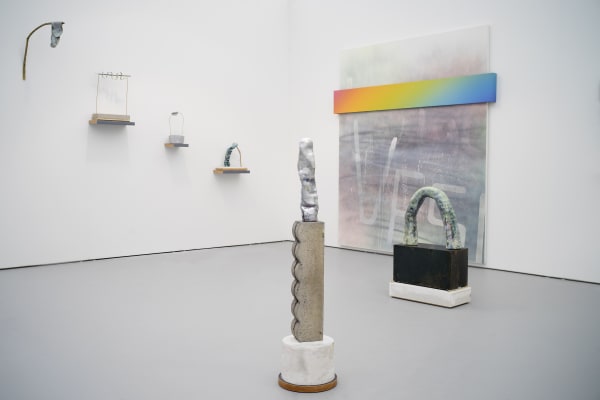 Wendell Gladstone, Wendy White, and Jake Ziemann, Untitled Miami 2017