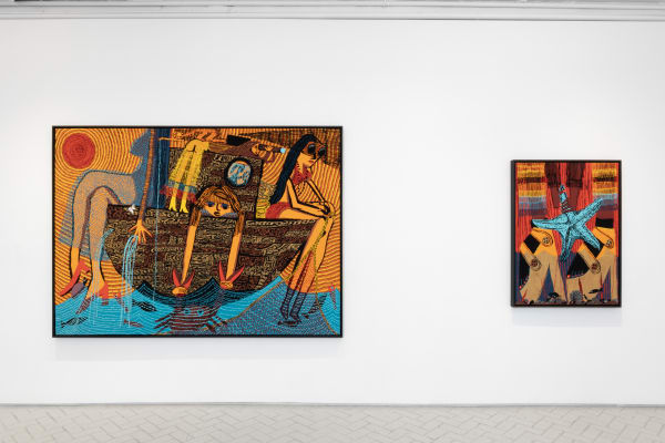 Summer Wheat Touching The Surface Installation 2025 Nazarian Curcio Install1