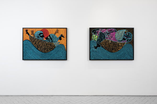 Summer Wheat Touching The Surface Installation 2025 Nazarian Curcio Install3