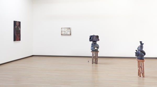 Michael Stamm, Rachel Granofsky, and Woody De Othello in Roommates, Shulamit Nazarian, Los Angeles