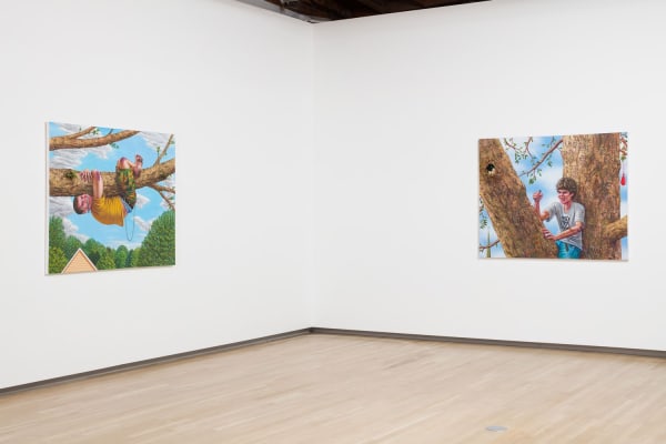 Nathan Margoni in Pangs to Pangolins, 2018. Shulamit Nazarian, Los Angeles.