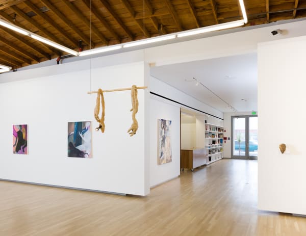 Naudline Pierre, Roni Schneior, and Katie Dorame in By The Lights of Their Eyes, 2018. Shulamit Nazarian, Los Angeles