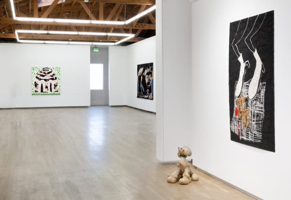 Trenton Doyle Hancock, Diana Yesenia Alvarado and Summer Wheat in Turn Back, Turn Back!, Shulamit Nazarian, Los Angeles
