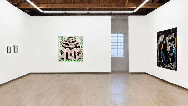 Trenton Doyle Hancock and Summer Wheat in Turn Back, Turn Back!, Shulamit Nazarian, Los Angeles