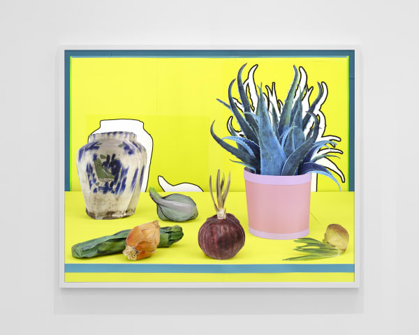 Daniel Gordon, Aloe With Onions and Zucchini, 2024