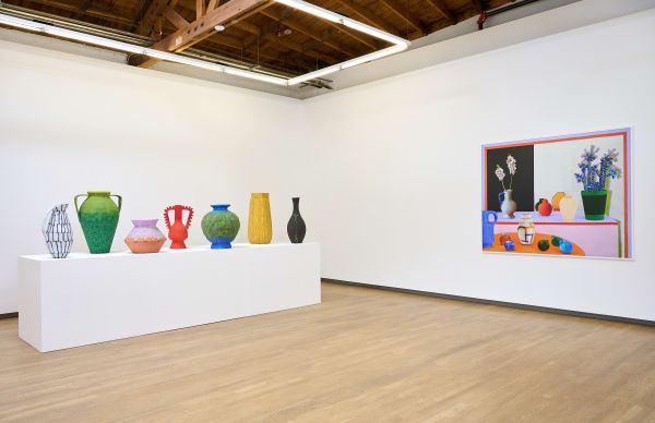Daniel Gordon: Orange Sunset With Flowers, Fruit, and Vessels, April 20, 2024 – May 25, 2024, Nazarian / Curcio, Los Angeles.