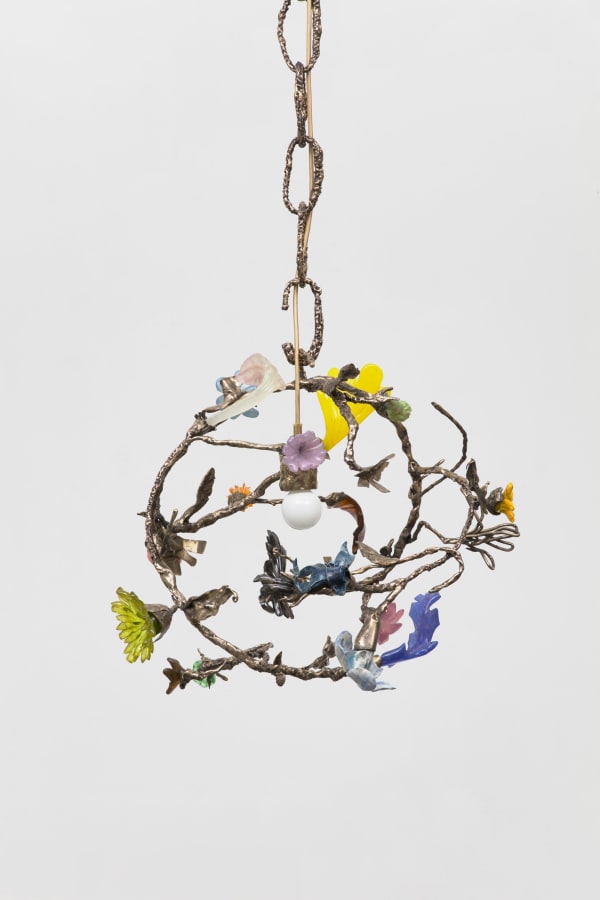 Katie Stout Margaret, 2023 Bronze, glass and ceramic 54 x 20.5 x 26.5 in 137.2 x 52.1 x 67.3 cm