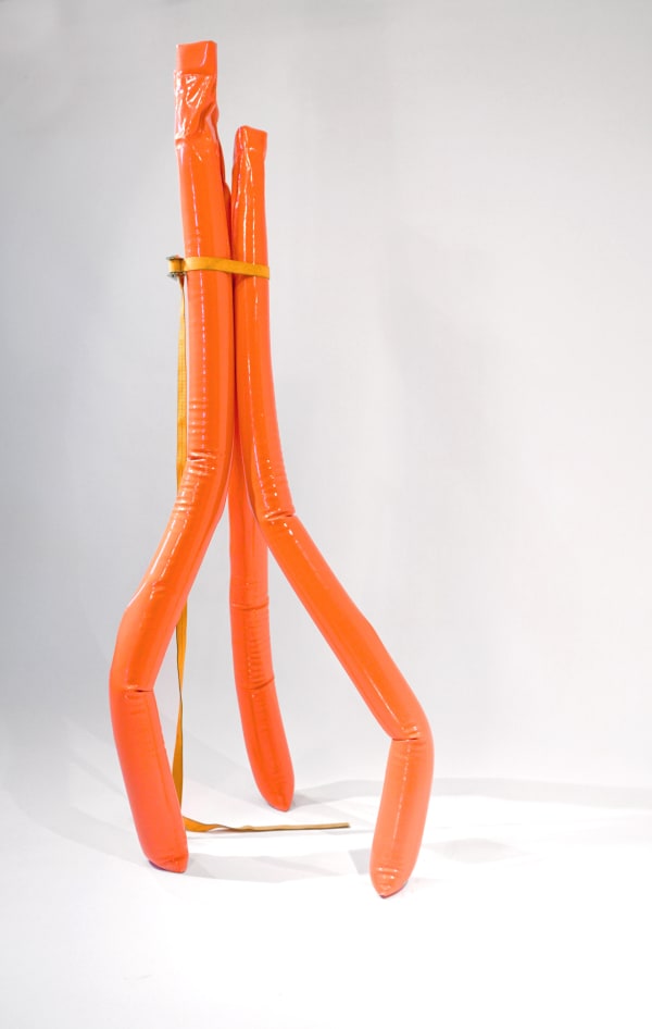 May Wilson, In Wobbling (Orange Legs), 2016