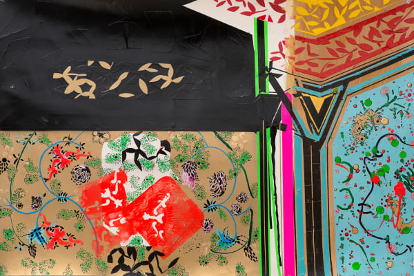 Elham Rokni, Wallpaper Cut, 2015
