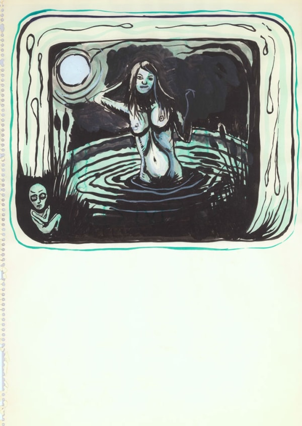 Mike Kelley, Untitled (Woman), 1983