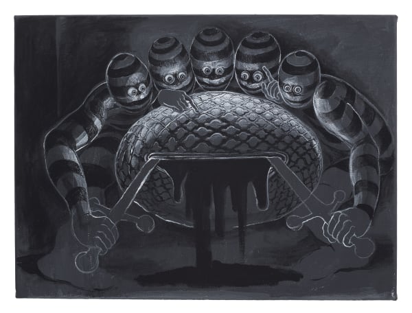 Trenton Doyle Hancock, Letting, 2015