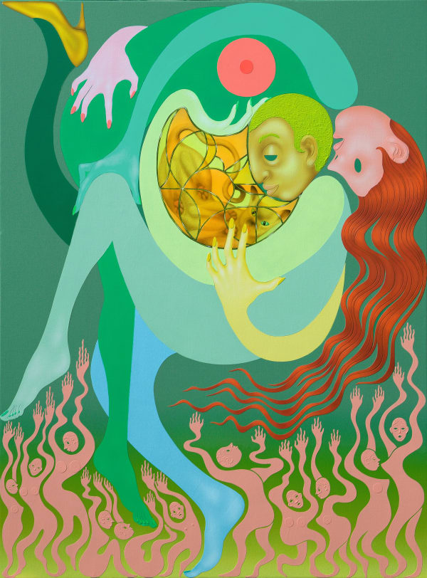 Wendell Gladstone, Moon In My Mirror, 2017