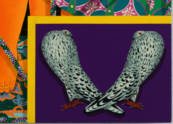 Amir H. Fallah Urn, 2022 acrylic on canvas 72 x 48 in 182.9 x 121.9 cm