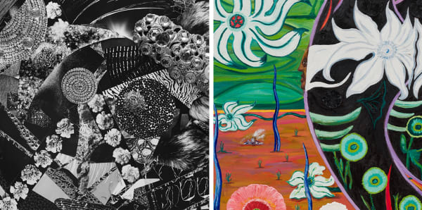 Fay Ray and Daniel Gibson featured in "Mythopoetics: Symbols and Stories" at the Palm Springs Art Museum