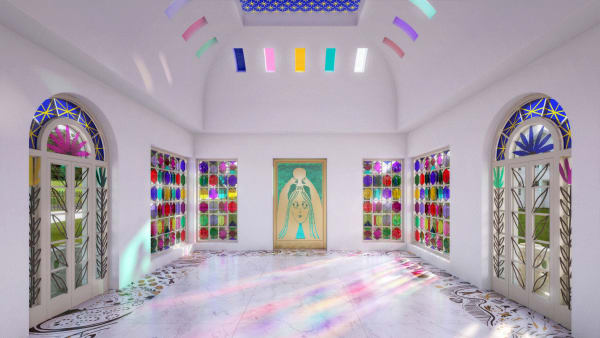 Architectural Rendering, interior of "JewelHouse"