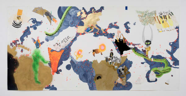 Elham Rokni. The Iblis, the Girl, the Sultan, and the Lion's Tail, 2017