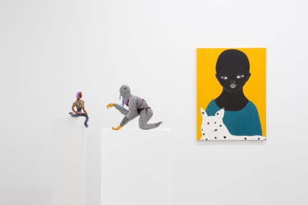 Installation view, Don’t Eat Me: Asuka Anastacia Ogawa and Maria Guzman Capron, Deli Gallery, September–October 2018. Courtesy the artist and Deli Gallery, New York.