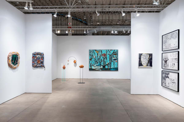 Exhibition view: Shulamit Nazarian, EXPO CHICAGO (7–10 April 2022). Courtesy Shulamit Nazarian.