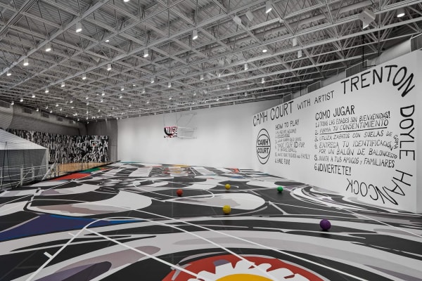 Trenton Doyle Hancock, CAMH Court, 2023. Photo by Peter Molick.