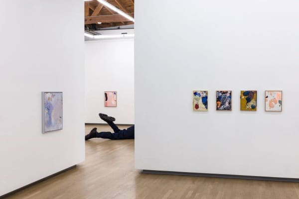 Installation view of Tori Wrånes: Mussel Tears at Shulamit Nazarian. Courtesy of the artist and Shulamit Nazarian, Los Angeles.