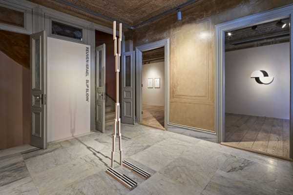 Reuven Israel: Slip Slidin Installation View