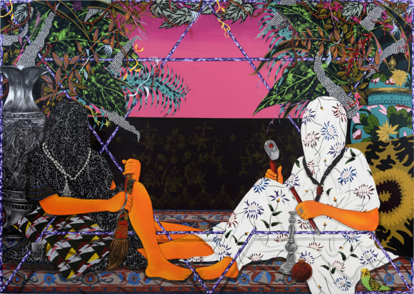 Amir H. Fallah, A Path Set In Stone, 2019.
