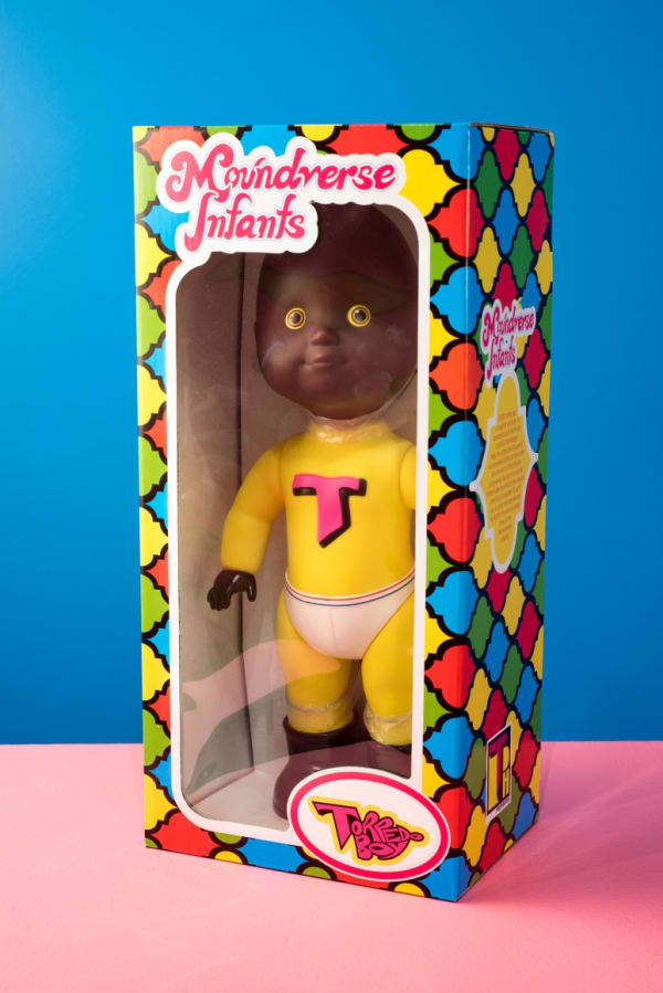 Moundverse Infants Torpedoboy Doll, by Trenton Doyle Hancock