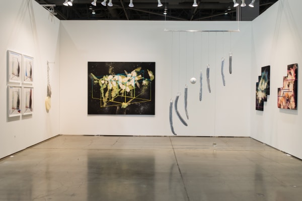 Theodore Boyer, Phillip Maisel, and Fay Ray, Seattle Art Fair, 2017