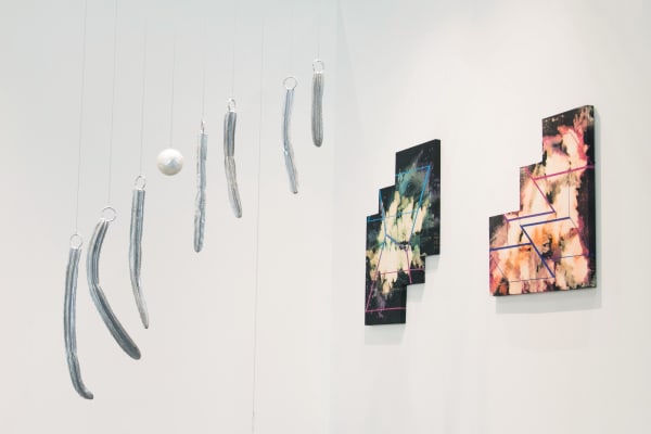 Theodore Boyer, Phillip Maisel, and Fay Ray, Seattle Art Fair, 2017