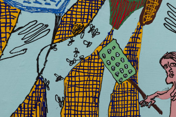 Summer Wheat. Sand Castles, detail